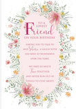 Friend Birthday Card