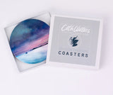 Fishing the Little Minch Ceramic Coaster Gift Boxed