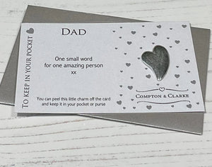 Dad Carded Charm