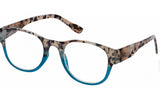 Oban Teal Reading Glasses 3.00