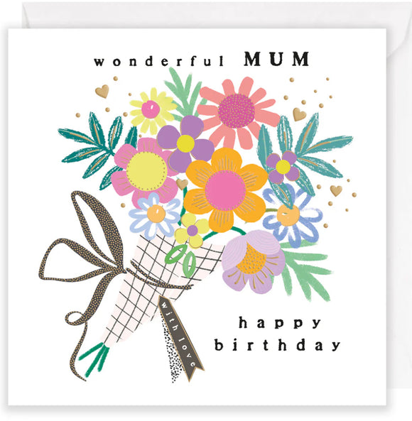 Wonderful Mum, Happy Birthday