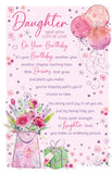 Daughter Birthday Card
