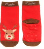 Reindeer Leggings And Socks Set (0-6m)