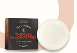 Thistle & Black Pepper Face & Beard Soap, 100g