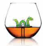 Nessie In A Glass, Whisky Glass