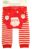 Santa Leggings And Socks Set (0-6m)