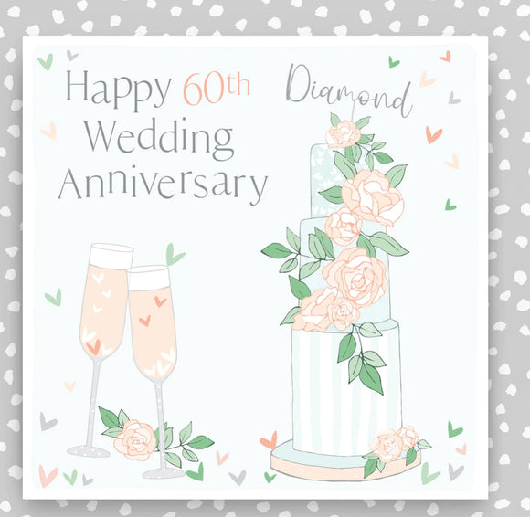 60th Wedding Anniversary Card