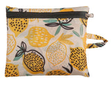 Eco Chic Foldable Reusable Large Shopping Bag Lemon