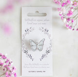 Butterflies Appear Enamel Butterfly Pin