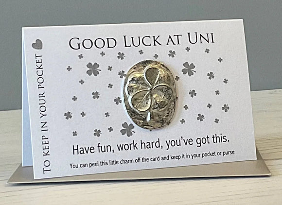 Good Luck At Uni, Carded Charm