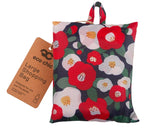 Eco Chic Foldable Reusable Large Shopping Bag Abstract Poppy