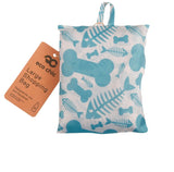 Eco Chic Foldable Reusable Large Shopping Bag Fish Bone