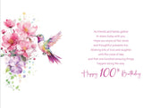 100th Birthday Card