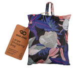 Eco Chic Foldable Reusable Large Shopping Bag Night Blossom
