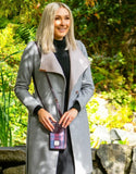 Harris Tweed Phone Purse in Pastel Pink