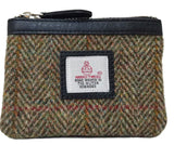 Harris Tweed Coin Purse - Country Green