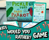 Pickle Toes or Fart Parrot - Travel Game