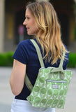 Spring Bloom Backpack Tote Bag