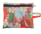 Eco Chic Foldable Reusable Large Shopping Bag Hibiscus