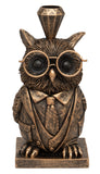 Prof. Owl Candleholder