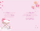 A Wonderful New Baby Girl - Crib