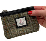 Harris Tweed Coin Purse - Country Green