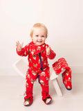 Hamish Highland Cow Zip-Up Romper Age 6-12 months