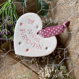 Ceramic Heart - Never Forgotten