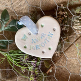 Ceramic Heart - Never Forgotten