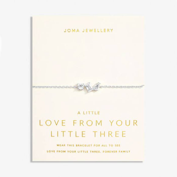 'Three' Love From Your Little Ones Bracelet