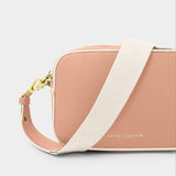 Marni Mini Crossbody Bag, Peony Blush