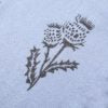 Reversible Thistle Scarf, Pale Blue