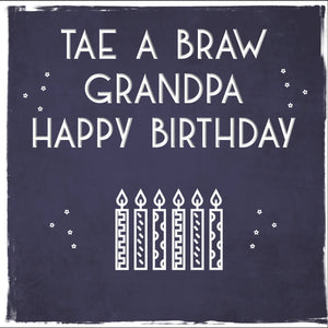 Tae A Braw Grandpa, Happy Birthday
