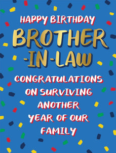 Happy Birthday Brother-in-Law