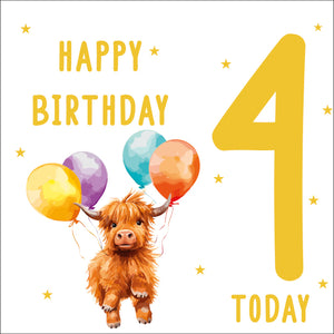 Happy Birthday 4 Today