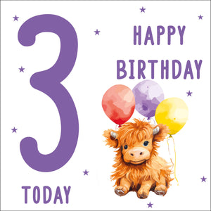 Happy Birthday 3 Today