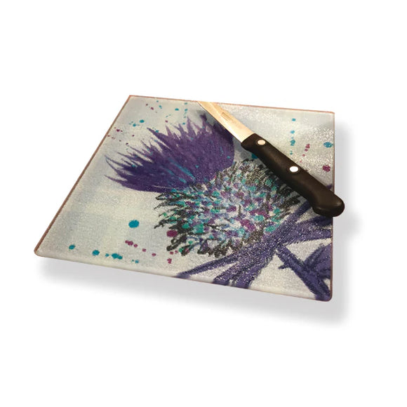 Big Thistle Mini Glass Chopping Board/Trivet
