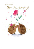 Our Anniversary, Cute Hedgehogs