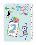 Hooray Two Today - Monkey