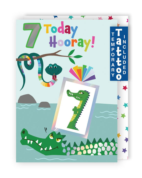7 Today, Hooray - Crocodile and Snake