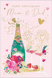 Happy Anniversary Mum & Dad - Champagne