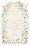 Sending Anniversary Wishes - Floral