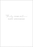Happy Anniversary Pearl Wedding - Cake