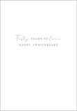 Golden Wedding Anniversary - Cake