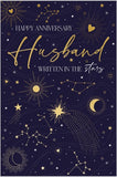 Happy Anniversary Husband - Written In The Stars
