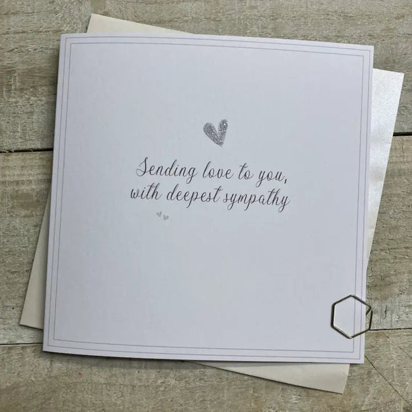 With Deepest Sympathy - Heart