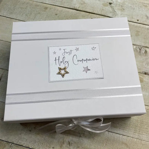 1st Holy Communion Stars - Large Keepsake Box