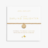 Gold A Little 'Darling Daughter' Bracelet
