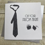 On Your Prom Night - Black Tie & Cufflinks