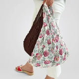 Eco Sustainable Floral Tote Bag Poppalicious